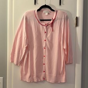C.J. Banks Button Up 3/4 Sleeve Sweater